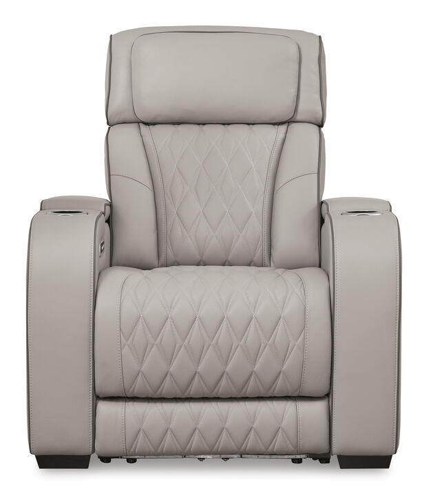 Boyington Gray Power Recliner