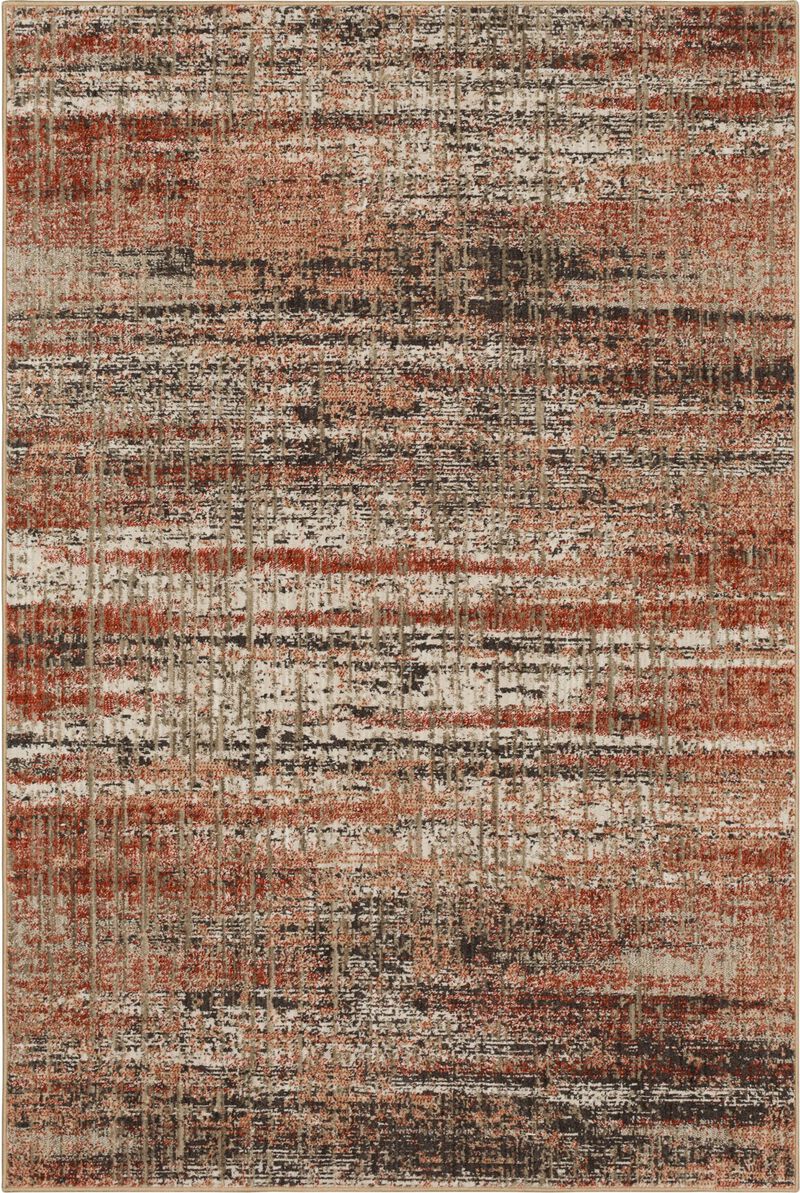 Expressions by Scott Living Craquelure Ginger 2' 4" X 7' 10" Rug