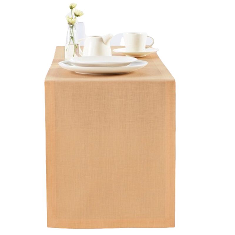 Solino Home Fete 100% Linen Table Runner &ndash; Handcrafted, Machine Washable, Perfect for Holiday and Everyday Dining