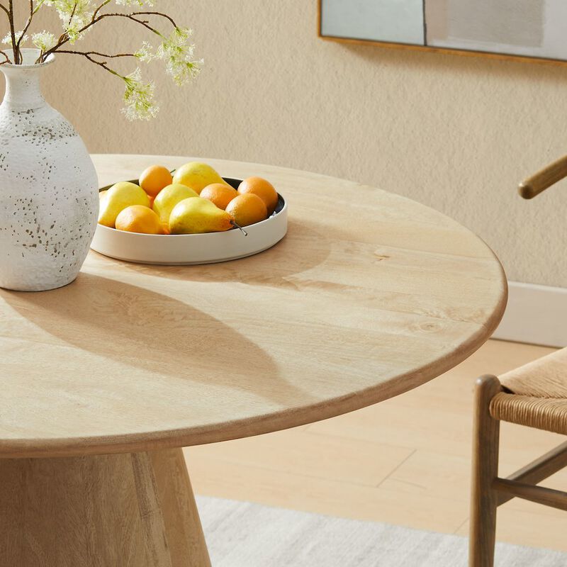 Sabelle 47" Round Wood Dining Table image number 7
