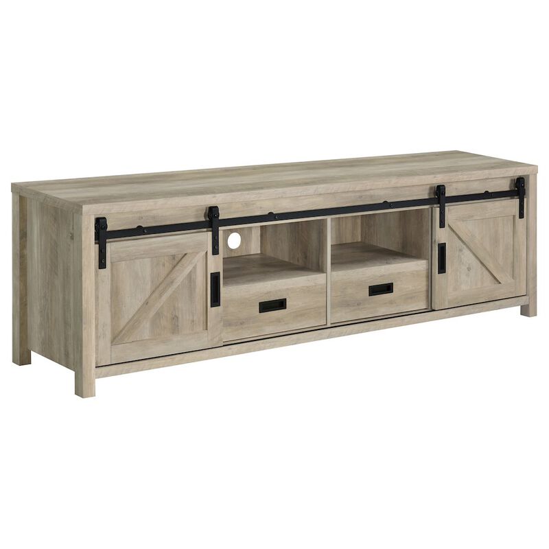 Coaster Co. of America Madra 2-door Engineered Wood 79 TV Stand