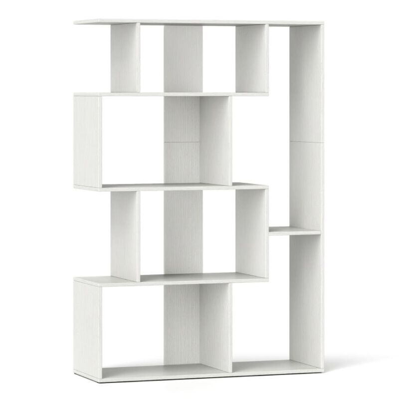 Hivvago 6-Cube Open-back Geometric Bookshelf for Bedroom Living Room