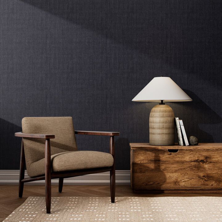 Cloth Wallpaper by FH Art Studio - Cloth Charcoal