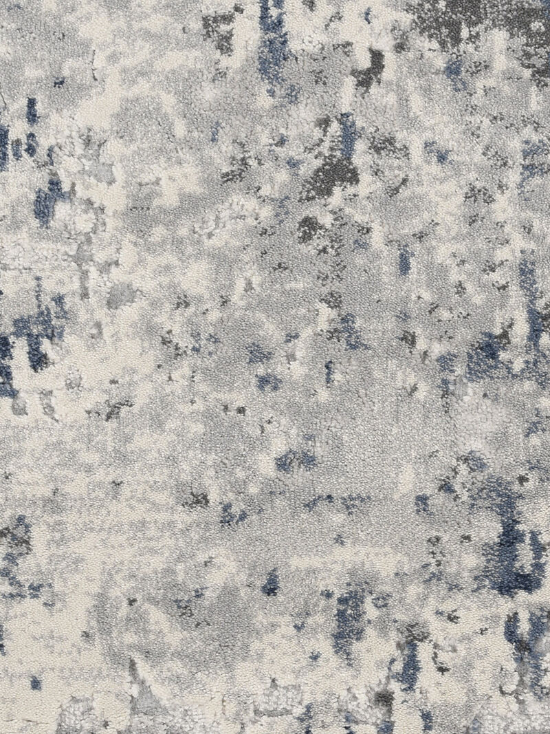 Rustic Textures RUS07 Ivory/Gray/Blue 7'10" x 10'6" Rug image number 1