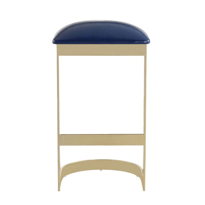 Aura Blue Bar Stool