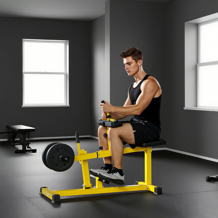 Hivvago Adjustable Seated Calf Raise Machine