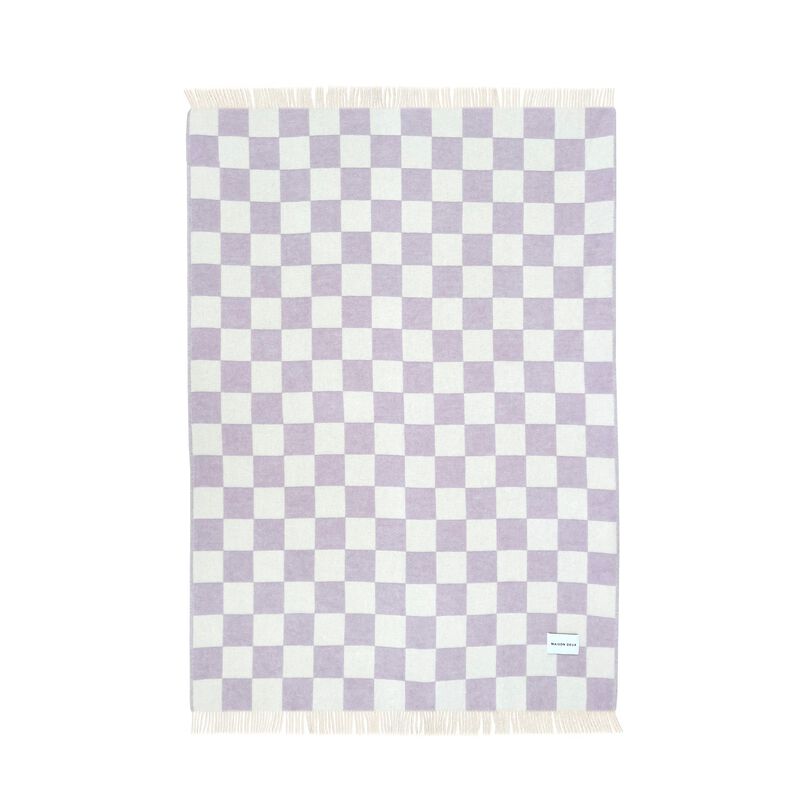 Blanket CHECKERBOARD 4.25 x 6.5ft image number 1