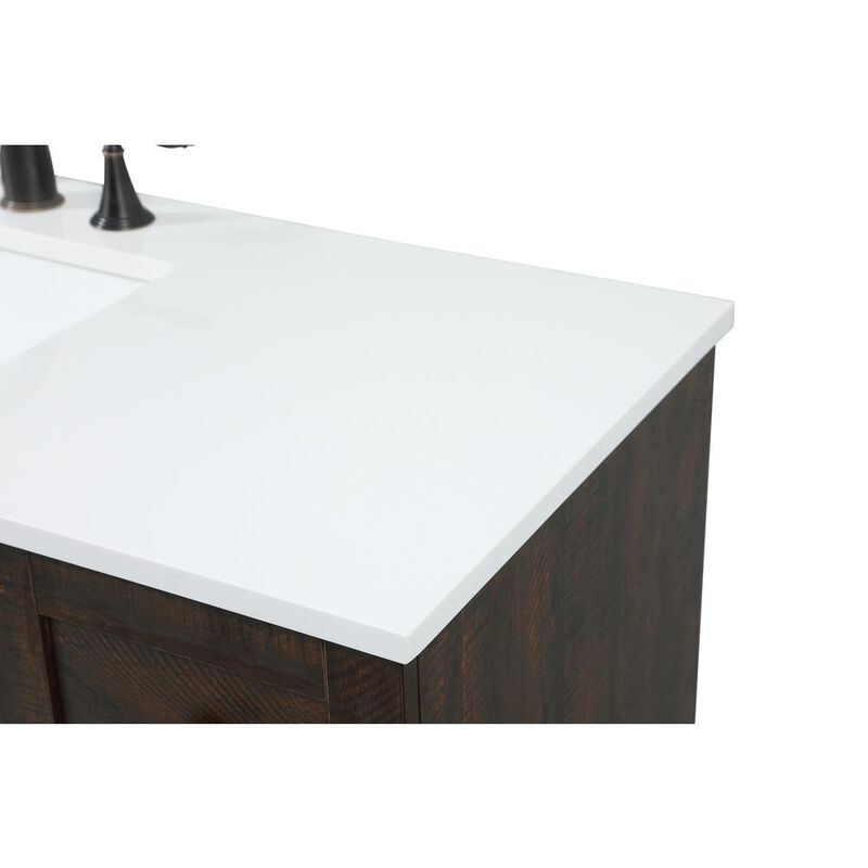 Elegant Kitchen and Bath 36 inch Single bathroom vanity in expresso