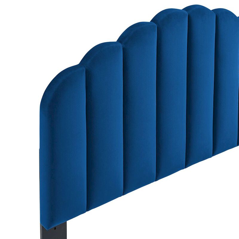 Veronique Performance Velvet Full/Queen Headboard image number 1
