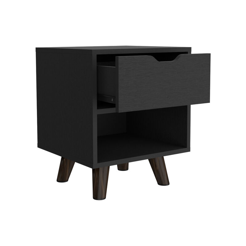 Streamdale Nightstand Carleen, Bedroom, Black
