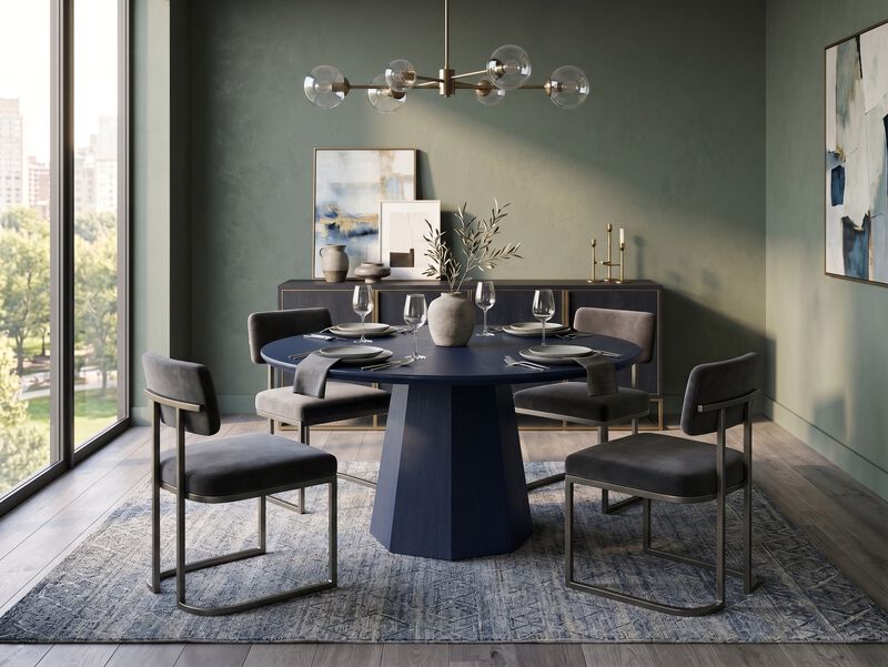 Newlin Round Dining Table image number 1