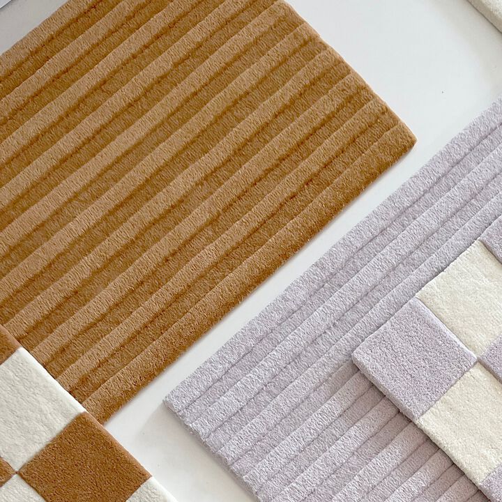 Rug SOLID STRIPE  3.9 x 5.9ft