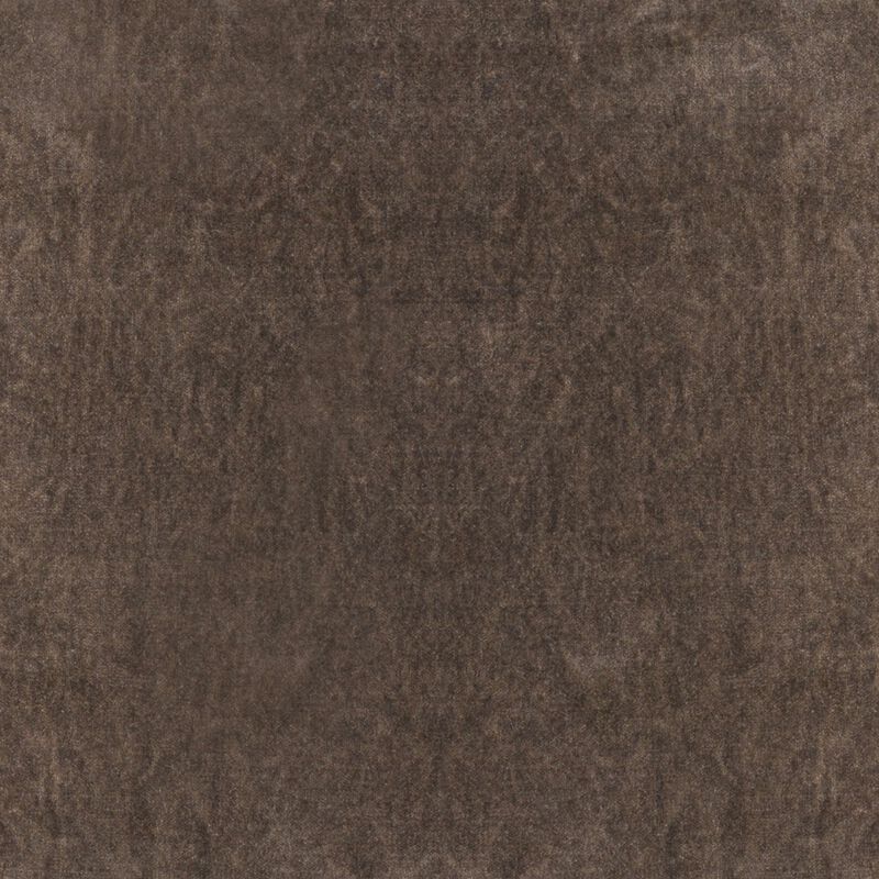 Square Fabric Throw Pillow with Solid Color and Piped Edges, Taupe Brown - Benzara