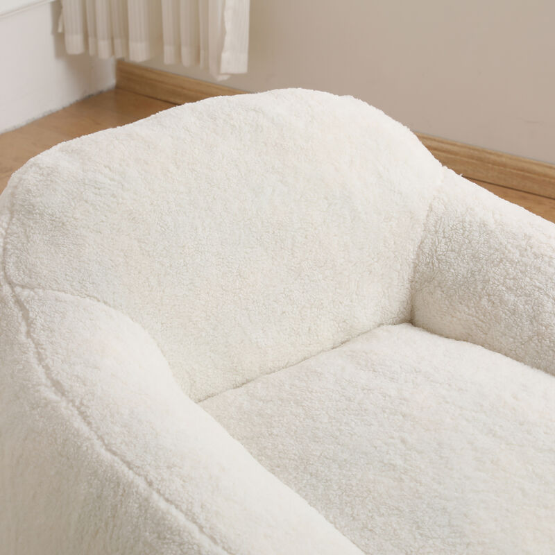 GOODSILO Spacious Comfort Memory Foam Bean Bag Sofa Chair With Armrests For Relaxation In Living Spaces And Bedrooms image number 6