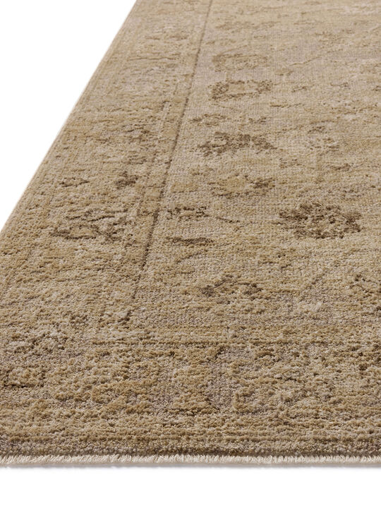 Willa Taupe/Natural 5'3"x5'3" Round Rug
