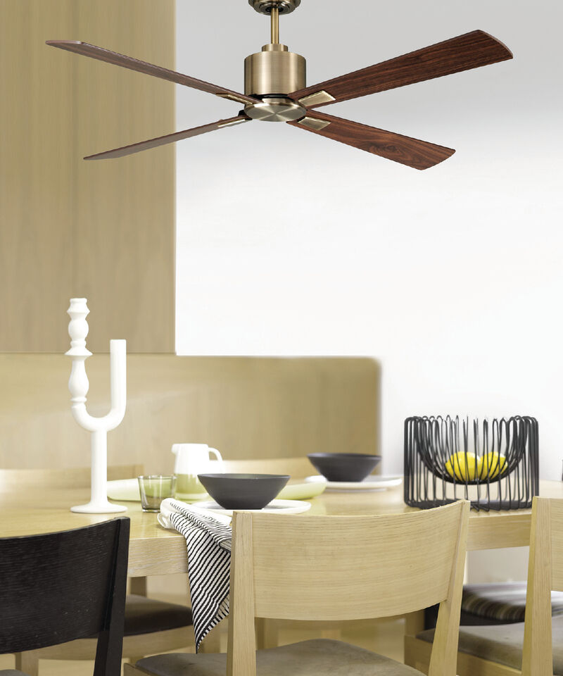 Lucci Air Climate 52" DC Ceiling Fan with Remote Control, Quiet High Airflow Fan image number 1