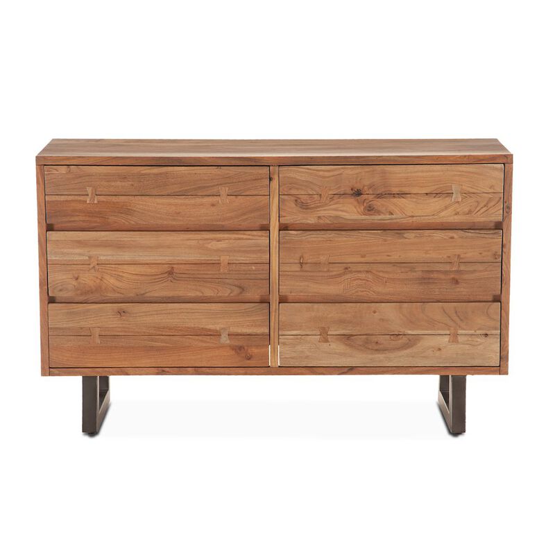World Interiors Glenwood Dresser in Smoked Acacia image number 0
