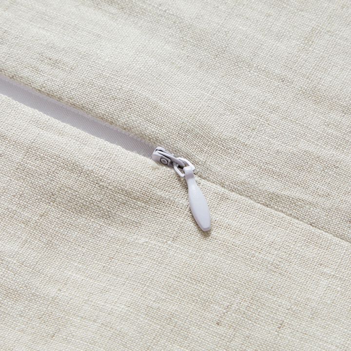 French Flax Linen Euro Sham in Natural