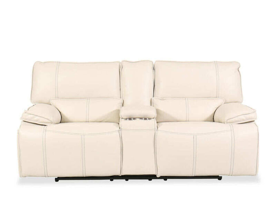 Coconut Loveseat With Console