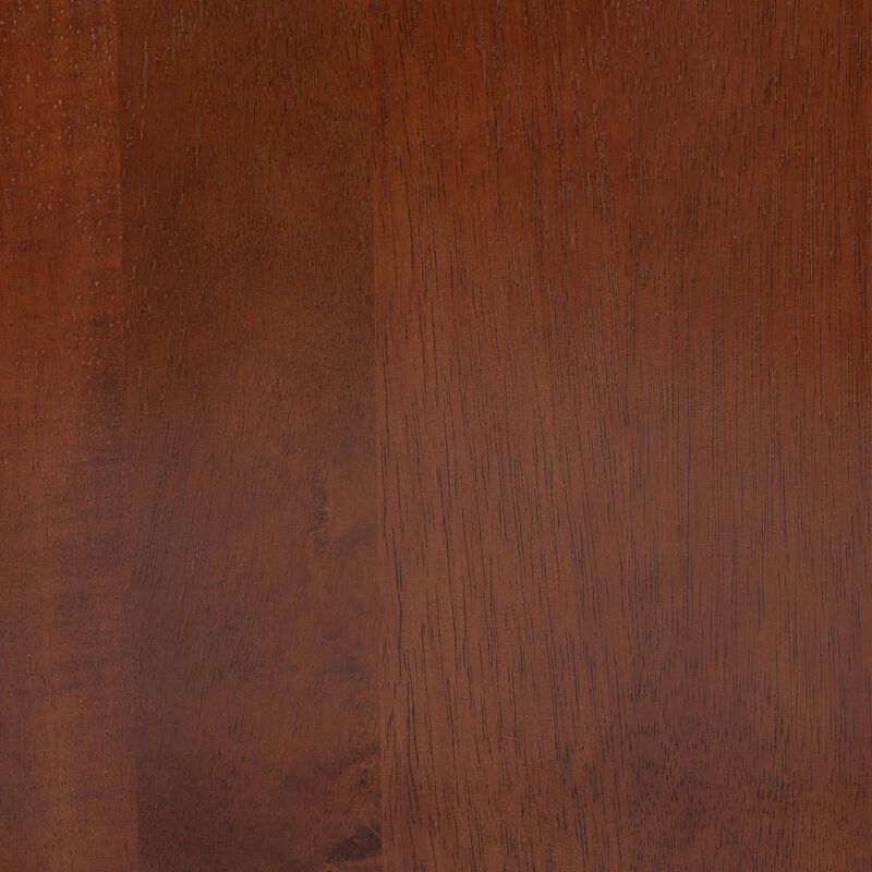 Baxton Studio Netherlands Mid Century Scandinavian Dark Walnut Bent Wood Dining Side Chair