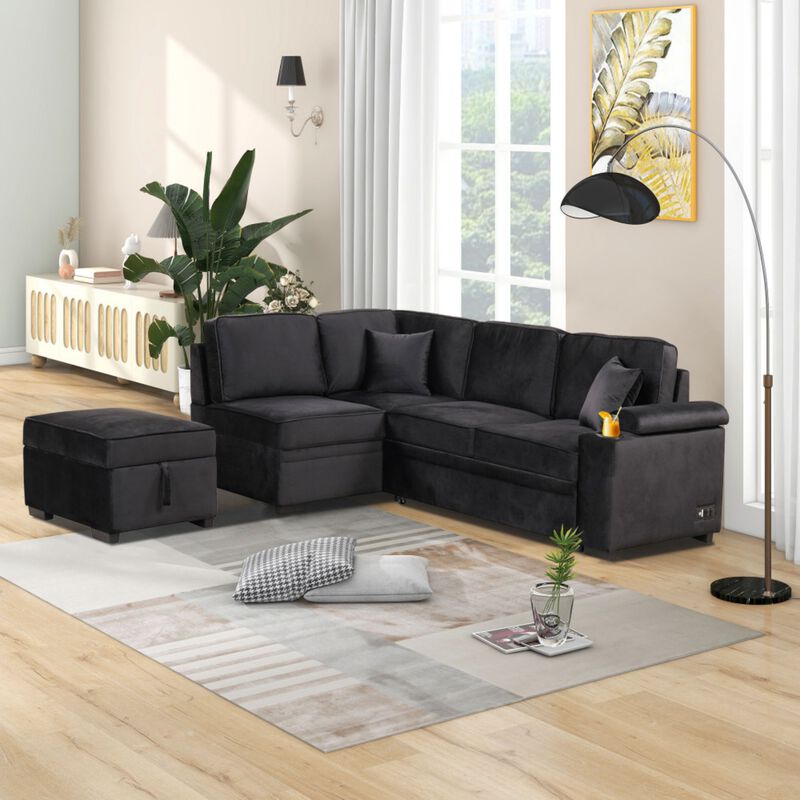 Nordce 2-in-1 Sleeper Sofa Bed image number 1