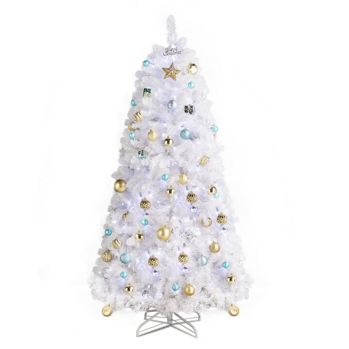 Hanging Tree Structure with 300 Cool Color LED Lights Round Head Design, 8 Modes & Remote-Controlled Christmas Décor