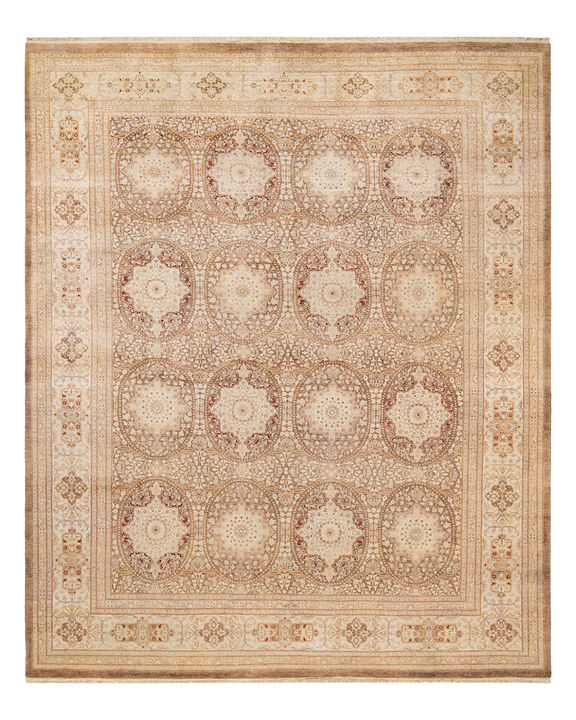 Mogul, One-of-a-Kind Hand-Knotted Area Rug  - Brown, 8' 3" x 9' 10"