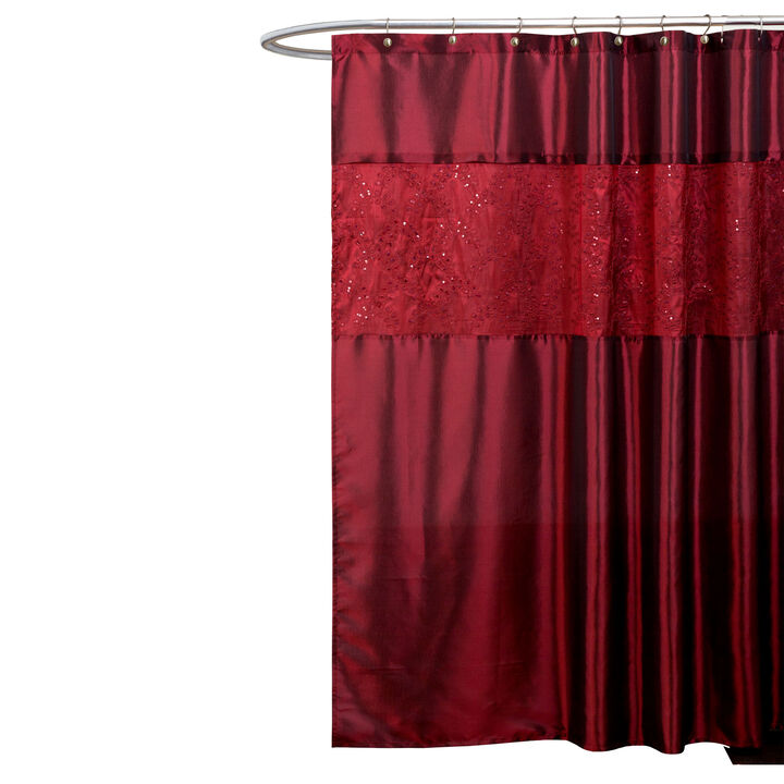 Maria Red Shower Curtain