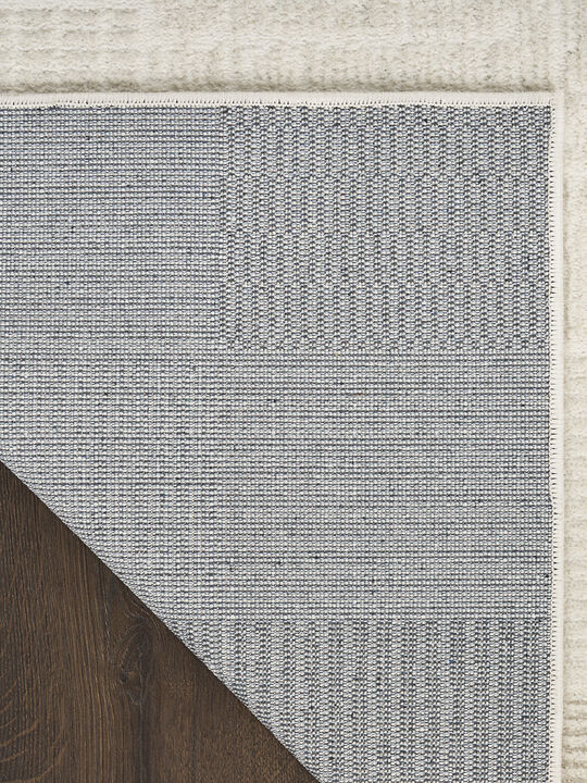 Nordic NRC07 Ivory/Gray 4' x 6' Rug