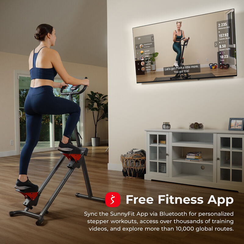 Sunny Health & Fitness Smart Foldable Stair Climber
