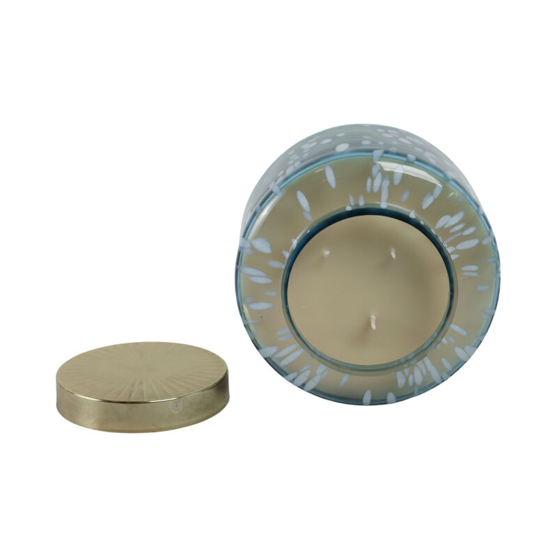 Jasmine Speckle Lidded Candle image number 4
