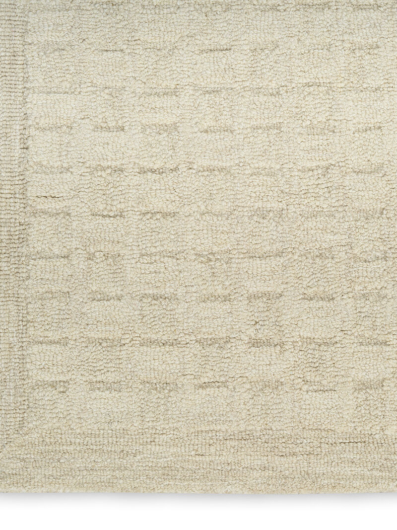Pure Grids PGR01 Ivory/Beige 8'6" x 11'6" Rug