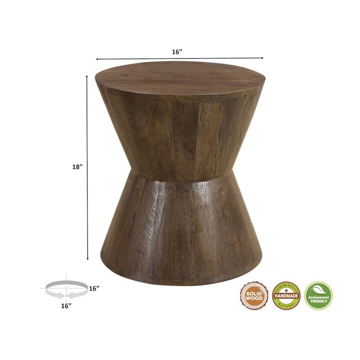 Taran Designs Reed Solid Wood Coffee Table