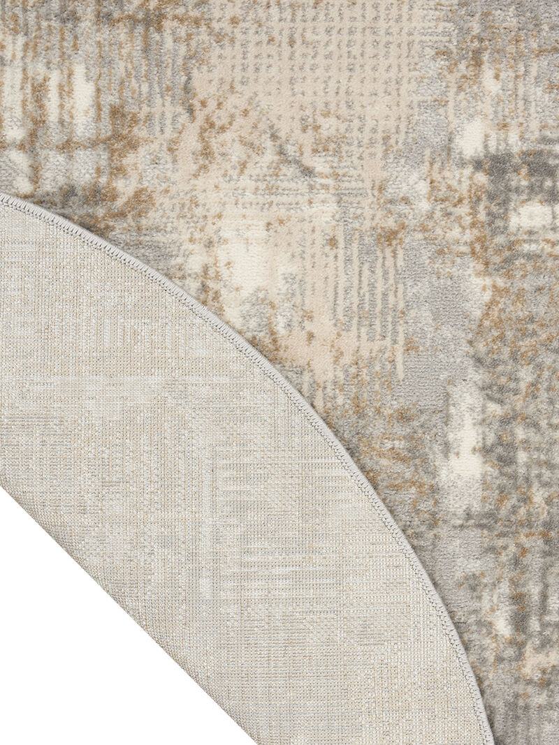 CK950 Rush CK951 Gray/Beige 8' x Round Rug