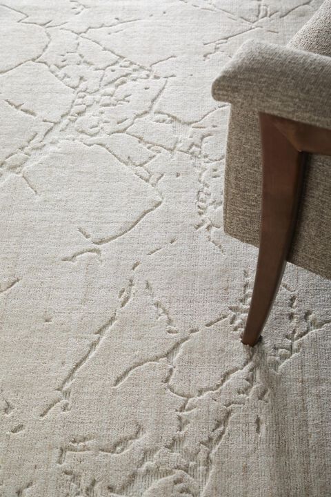 Aldrich T8019 Beige 5' x 8' Rug by Thom Filicia