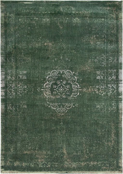 HomeRoots Medallion Non Skid Area Rug