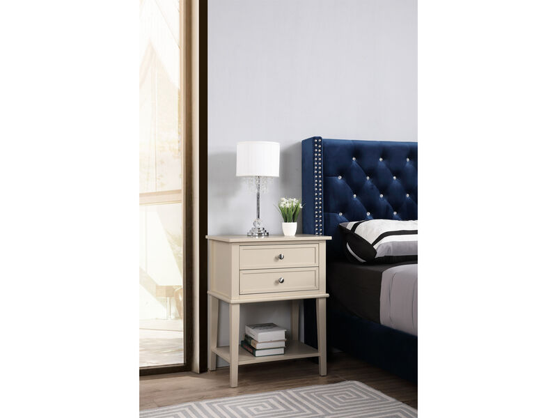 Newton 2-Drawer Nightstand (28 in. H x 16 in. W x 22 in. D)