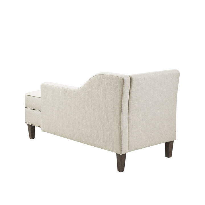 Gracie Mills Dolly Transitional Chaise Lounge