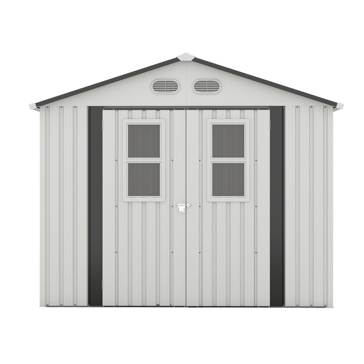 Outdoor Storage Shed, 8x8  protective film