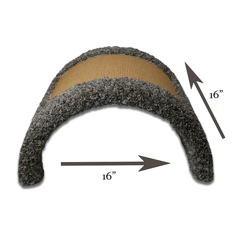 Royal Cat Boutique D1 12-in Curved Cat Scratcher, Neutral, Small image number 3