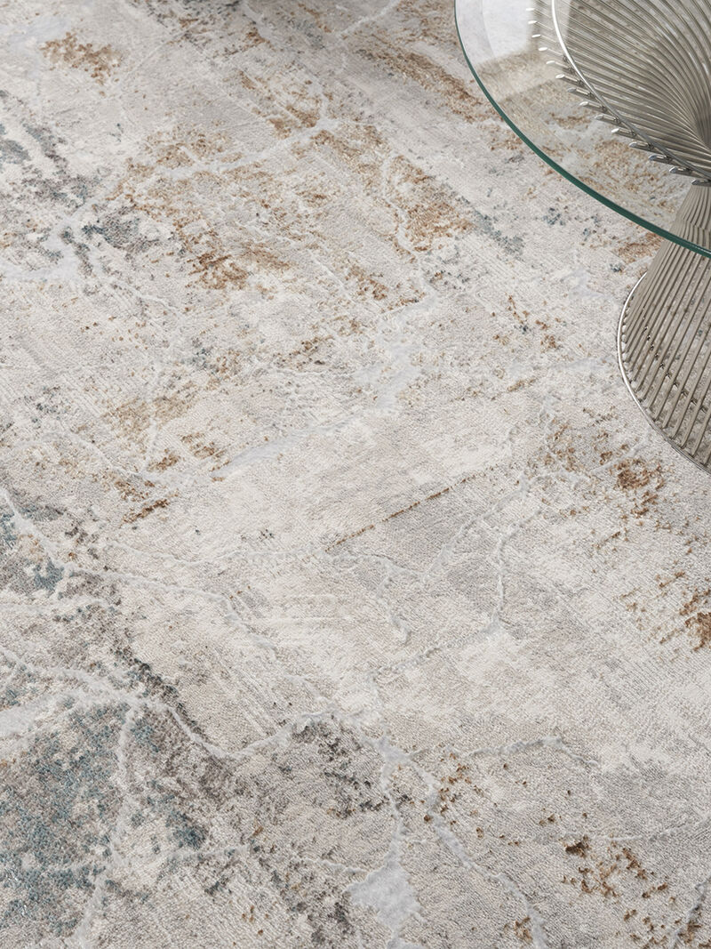 Glitz GLZ23 Gray/Multicolor 9' x 12' Rug image number 6