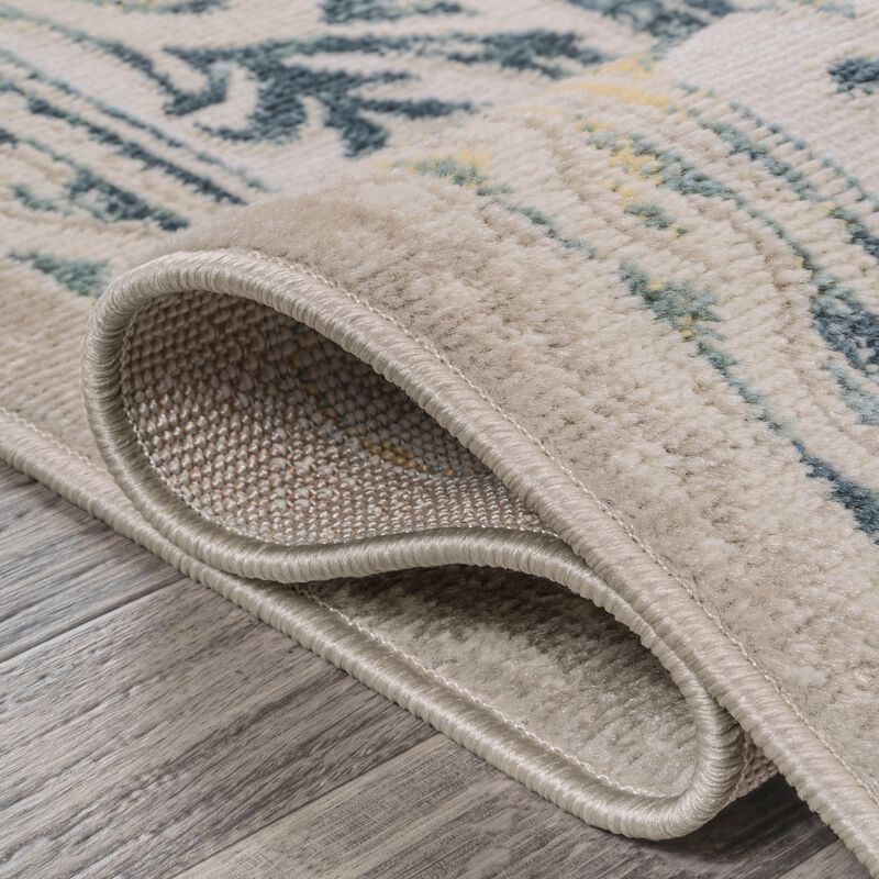 Rosalia Cottage Medallion Beige/Ivory Rug