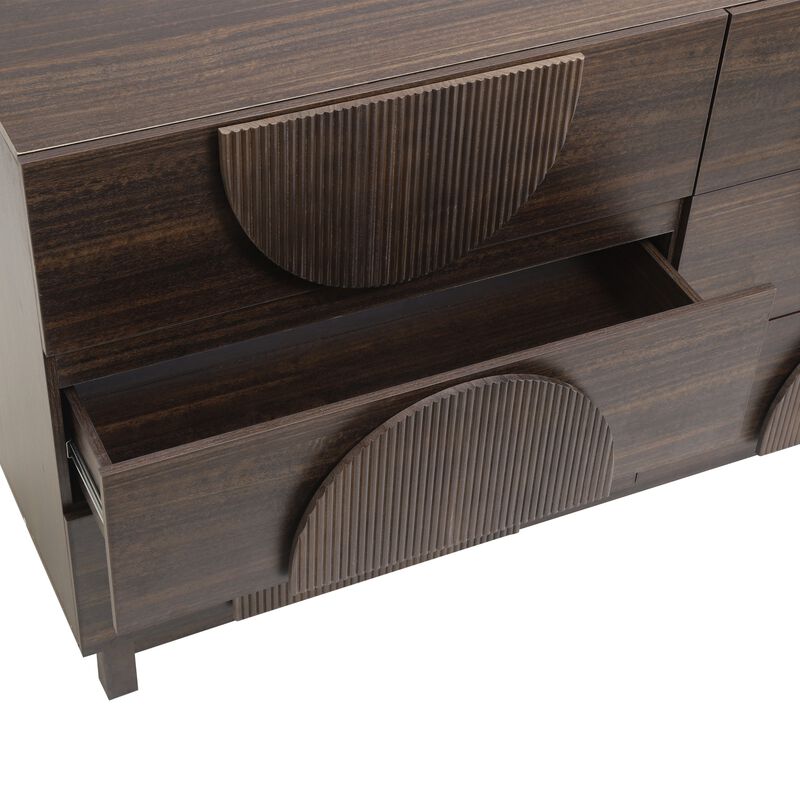 Nugick 6 Drawer Dresser for Bedroom image number 8