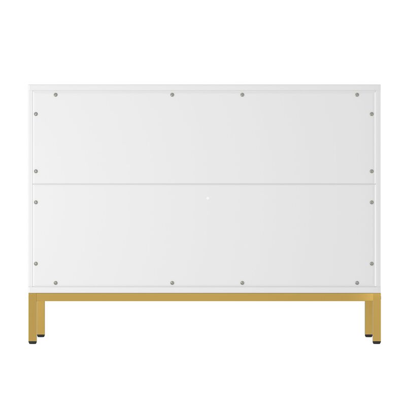 26.2 in. H Freestanding Storage Cabinet 2-Door Accent Cabinet image number 9