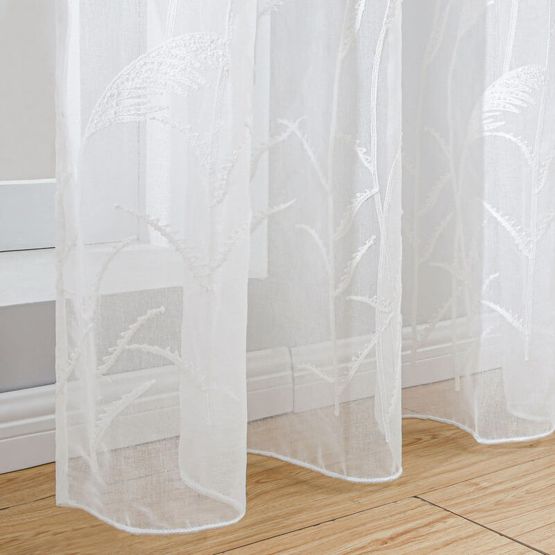 Dolce Mela Sheer Curtains Panel