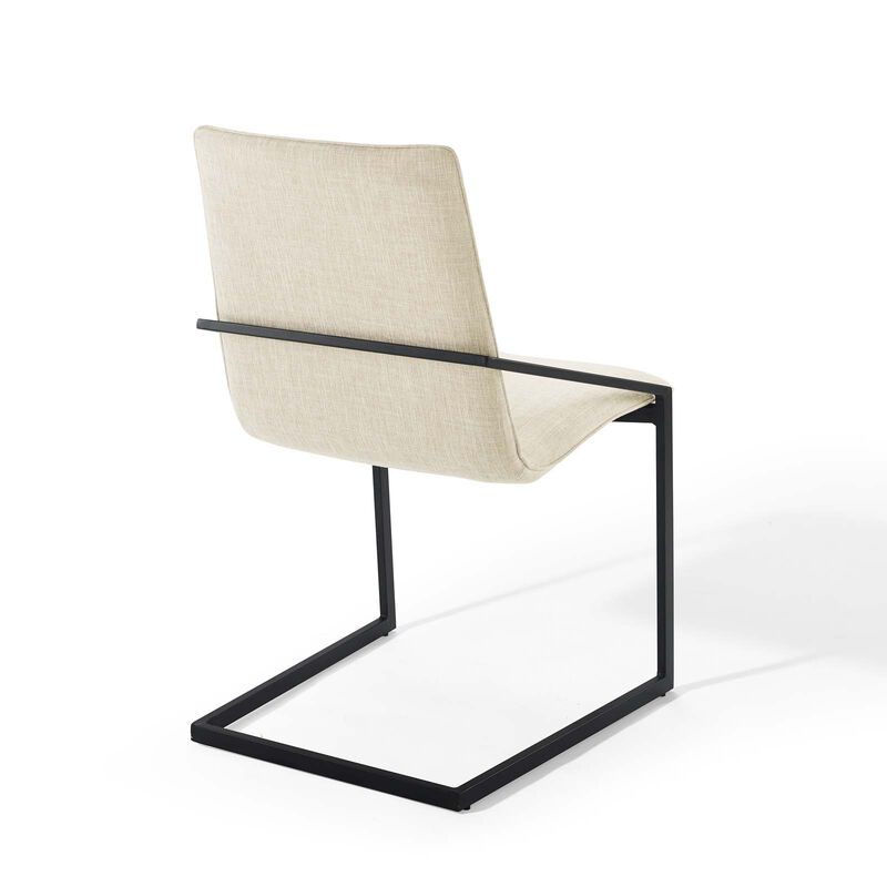 Pitch Upholstered Fabric Dining Armchair image number 3