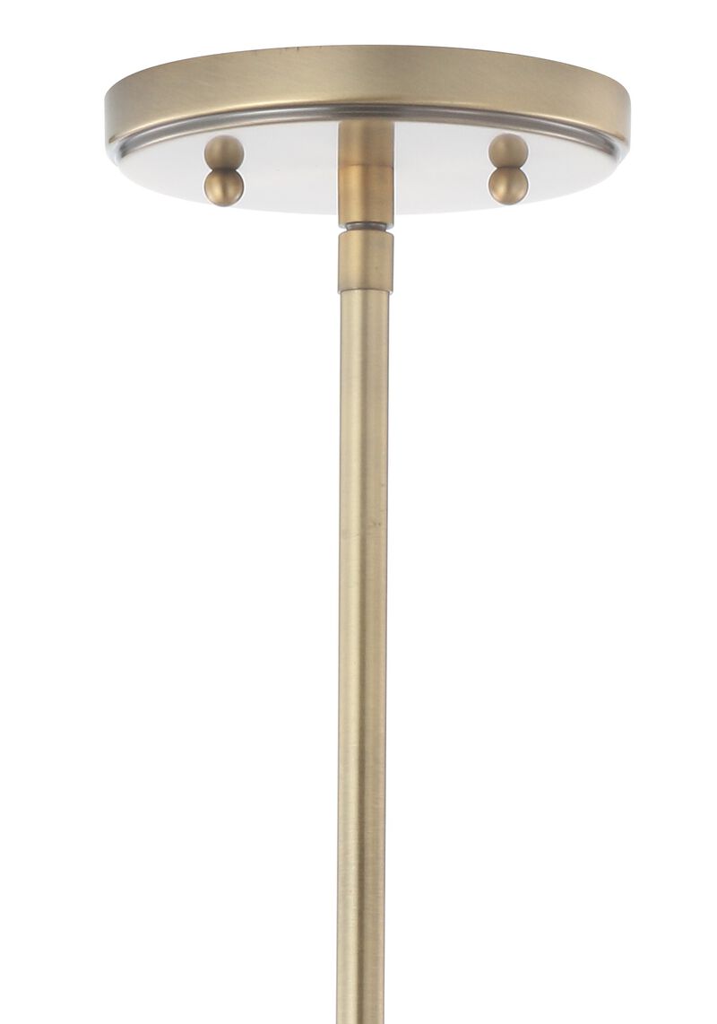 Kurtz Adjustable Drop Metal/Glass LED Pendant