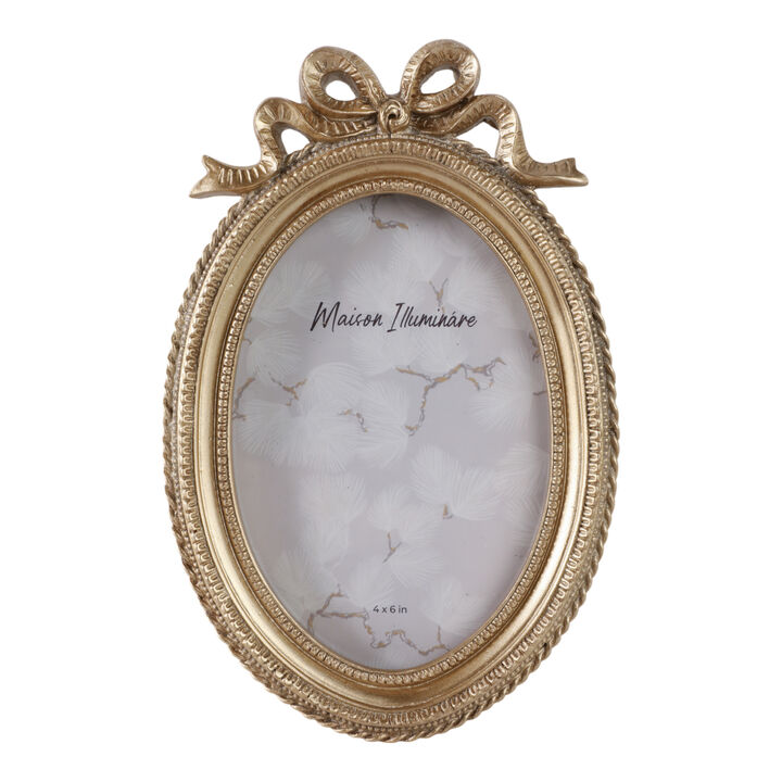 4x6 Oval Coquette Photo Frame