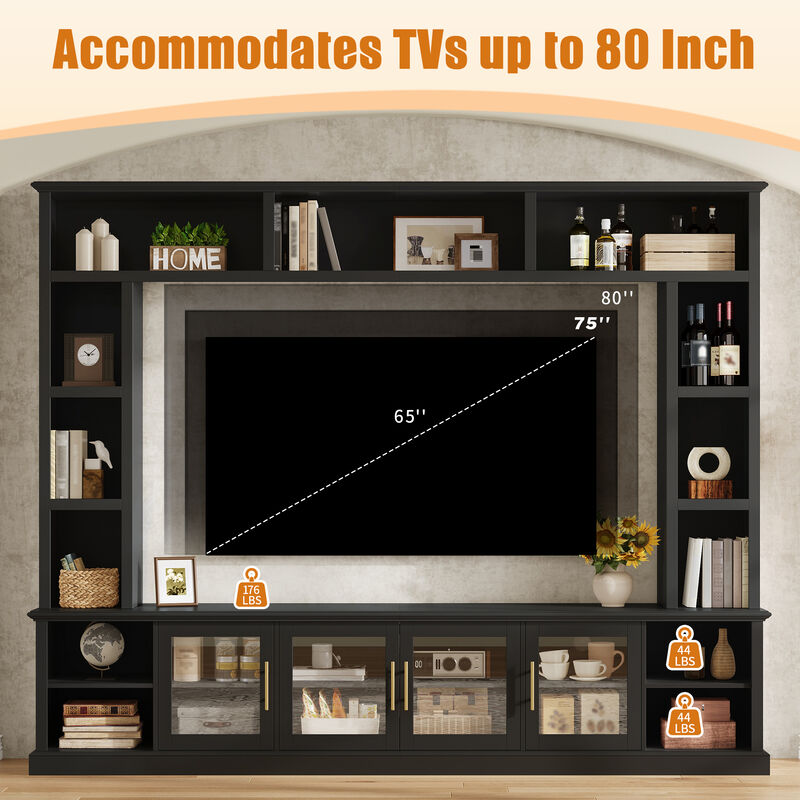 TATEUS Entertainment Center Wall image number 6