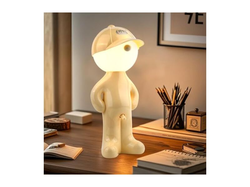 Rechargeable Table Lamp For Bedside White image number 3